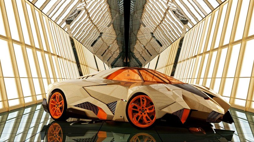 Самая крутая Ламборгини в мире будущего