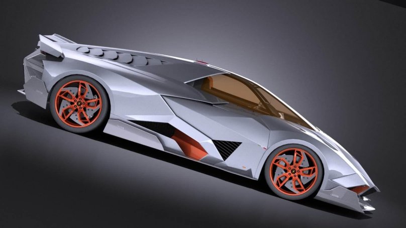 Ламборджини эгоиста 3д модель