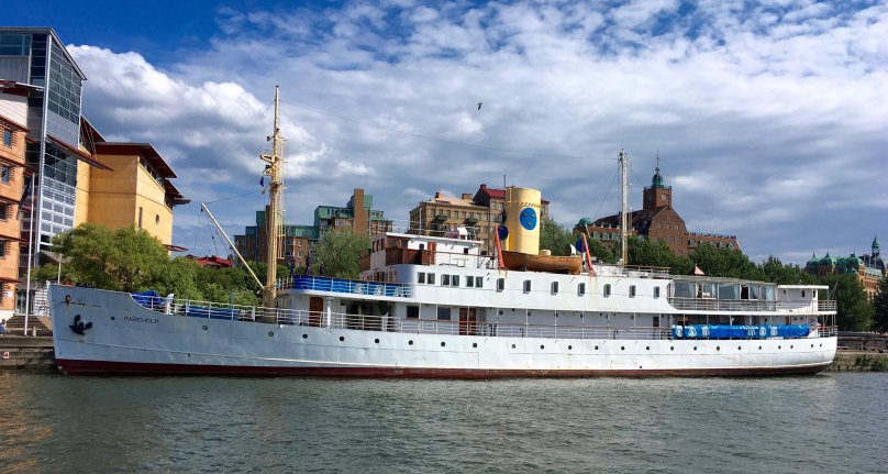 Шведский пароход мариенхольм