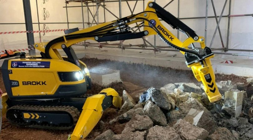 Экскаватор робот Brokk 330