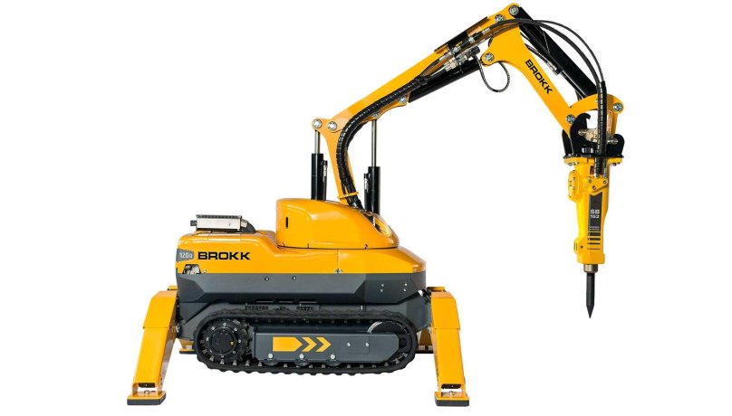 Демонтажный робот Brokk 160