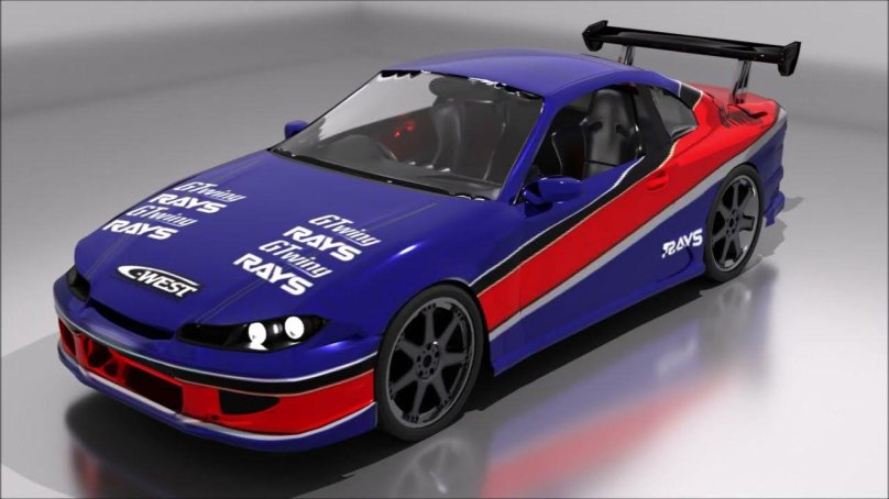 Nissan Silvia s15 Mona Lisa Форсаж