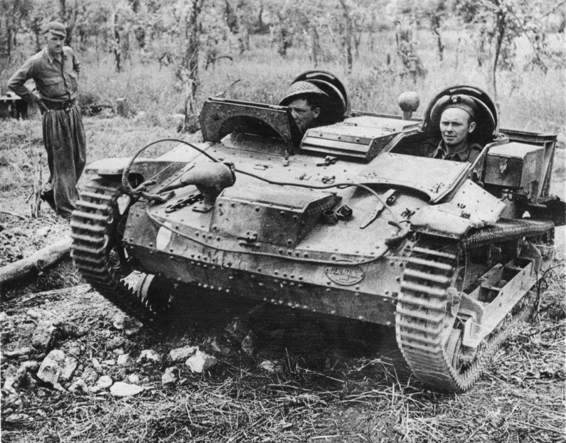 Танкетки СССР второй мировой