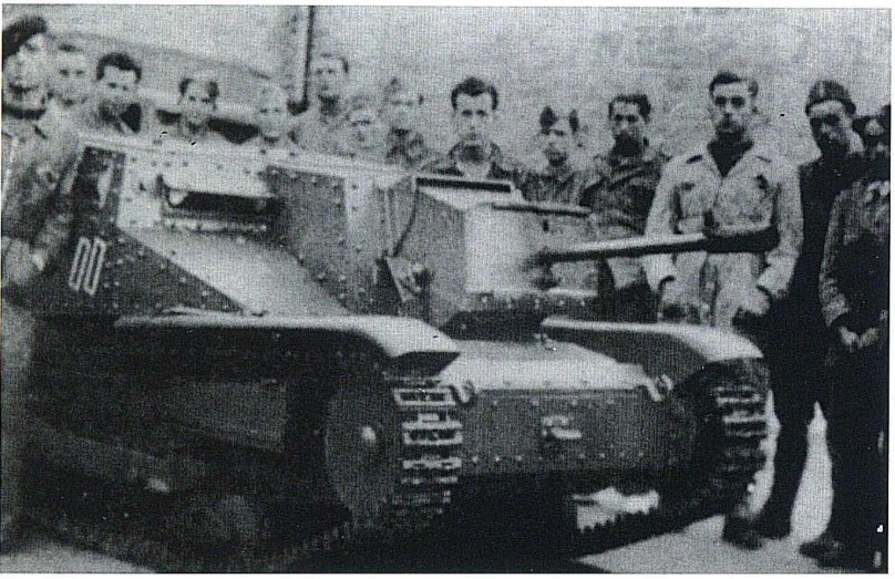 Танкетка Fiat-Ansaldo CV-35