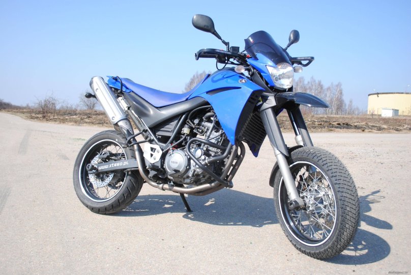 Yamaha xt660 мотард