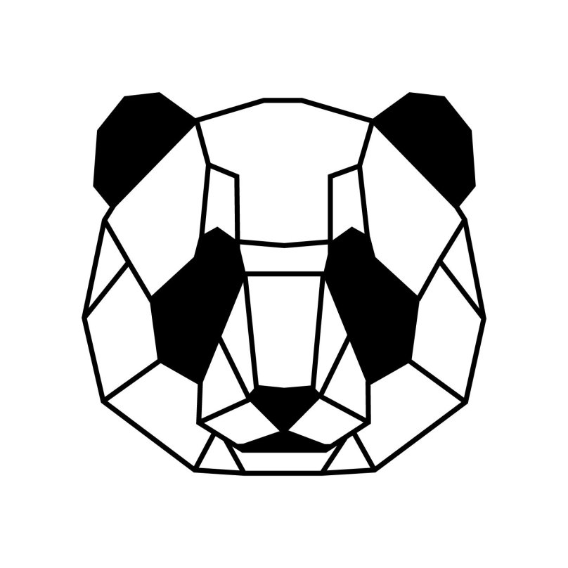 Геометрическая Панда