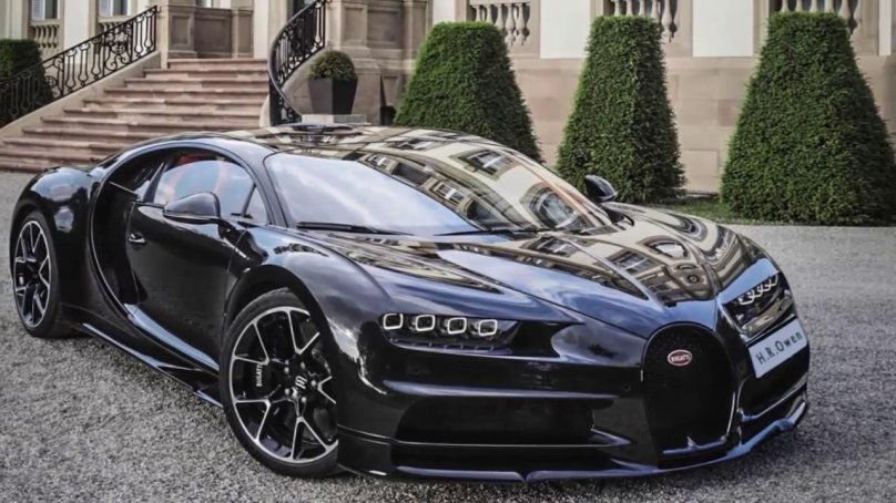 Бугатти ЧИРОН черный