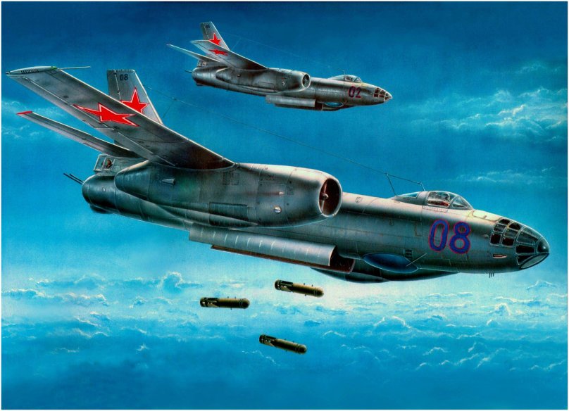 Самолет ил28 бомбардировщик