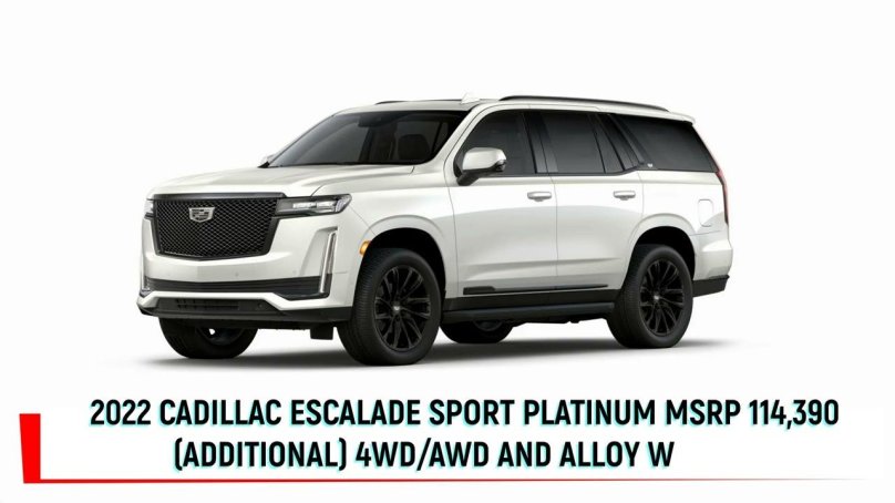 Cadillac Escalade ESV 2021