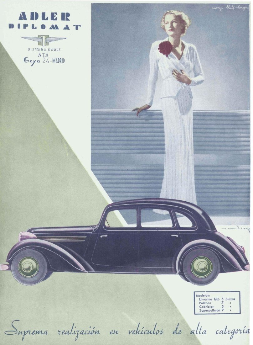 Adler Diplomat Cabriolet 1938