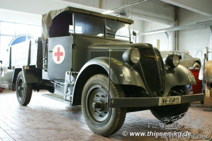 Грузовик Вермахт Адлер w61