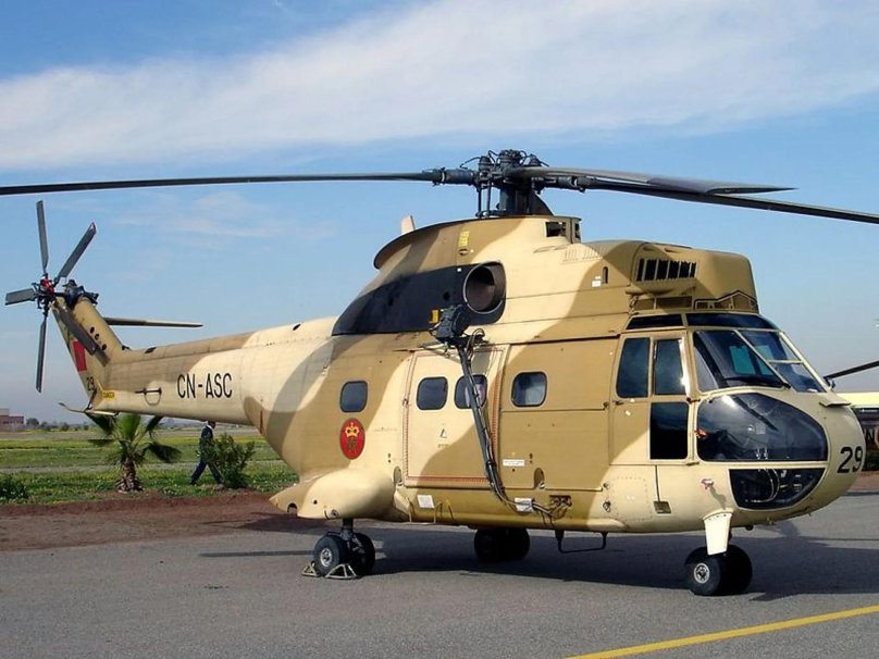 Sa 330 Puma вертолет