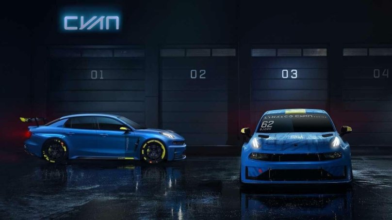 Lynk &amp; co 03 TCR Cyan Racing
