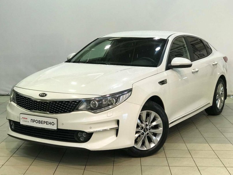 Kia Optima 2017 белая