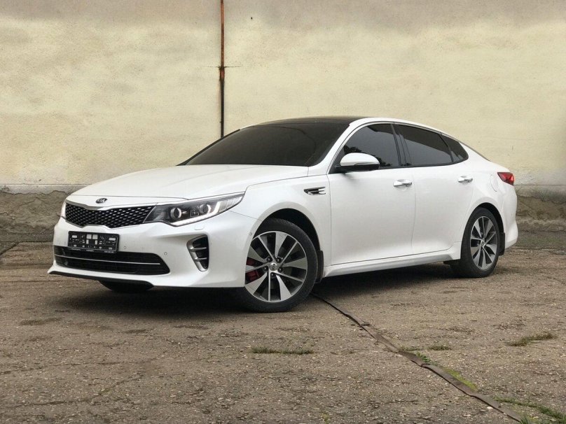 Kia Optima 2017 белая