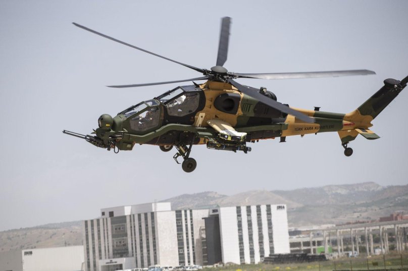 Вертолёты t129 Atak