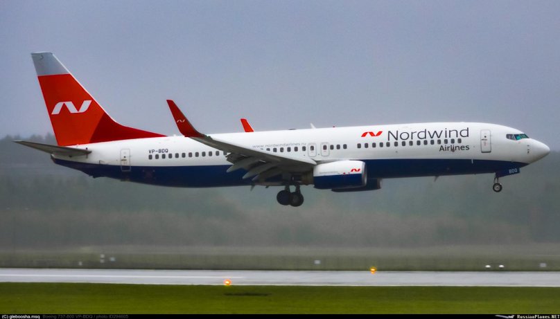 Боинг 737-800 Nordwind