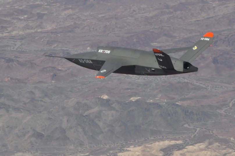 Беспилотник Kratos XQ-58a Valkyrie