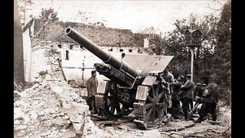 Гаубица 1 мировой войны
