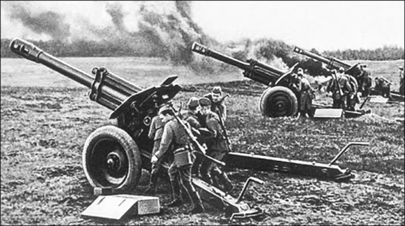 Гаубица 2 мировой войны СССР