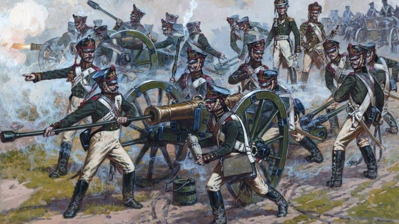 Русская артиллерия 1812 года