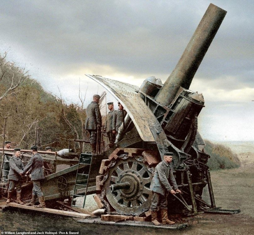 Мортира большая Берта 420 мм