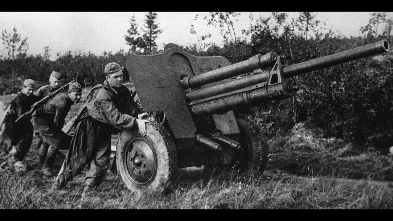 76 Мм пушка ВОВ