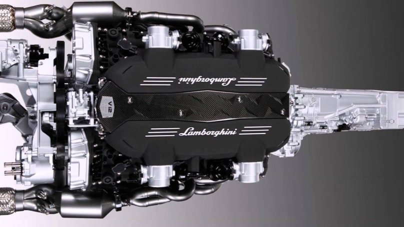 Двигатель Ламборджини авентадор