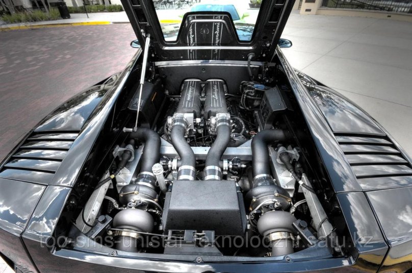 Ламборджини Галлардо мотор