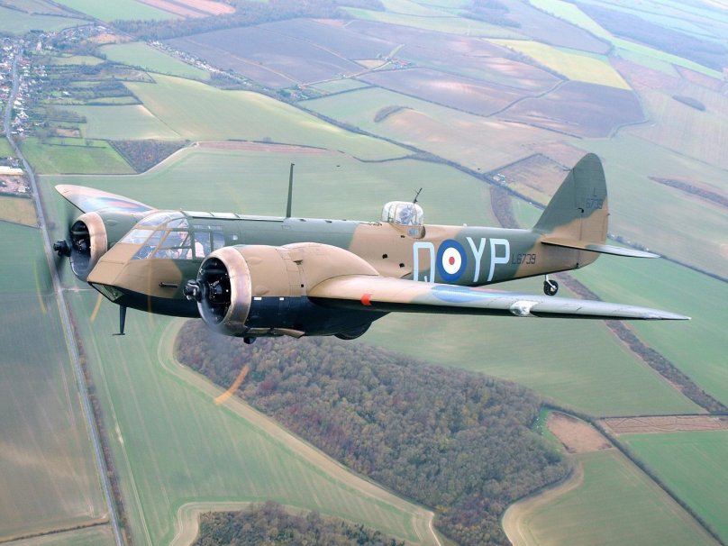 Бомбардировщик Бленхейм Бристоль