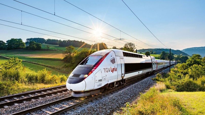 Поезд TGV Франция