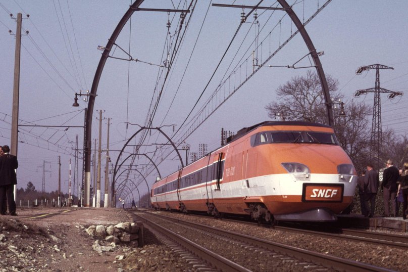 TGV поезд 1981