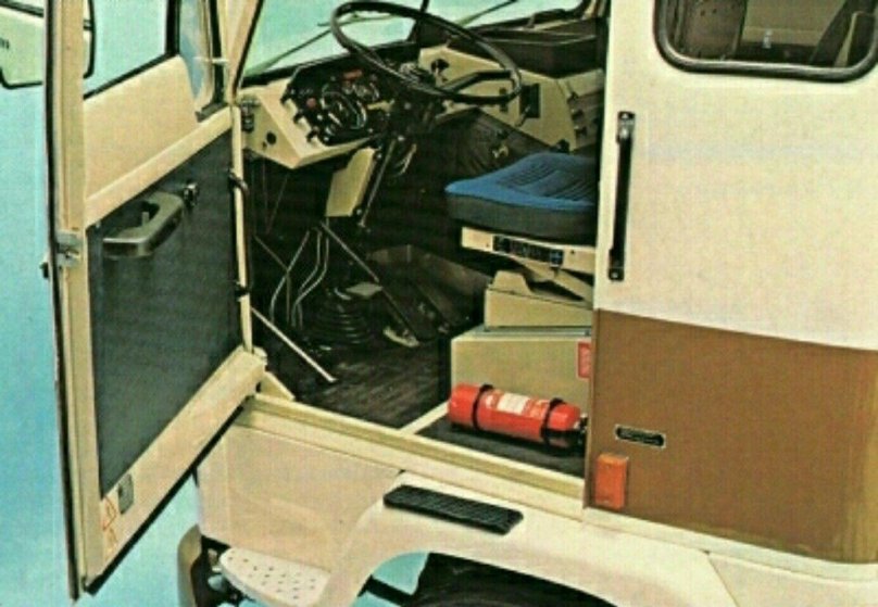 Вольво ф89 в кабине