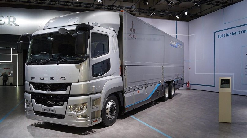 Mitsubishi Fuso super great тягач