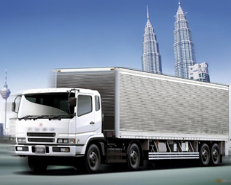 Mitsubishi Fuso super great тягач