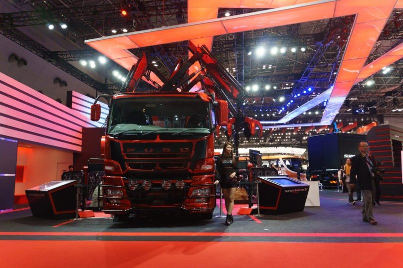 Mitsubishi Fuso super great, fu418