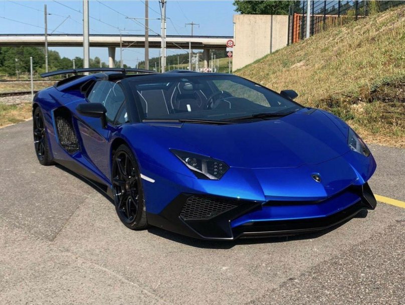 Lambo Blu le mans