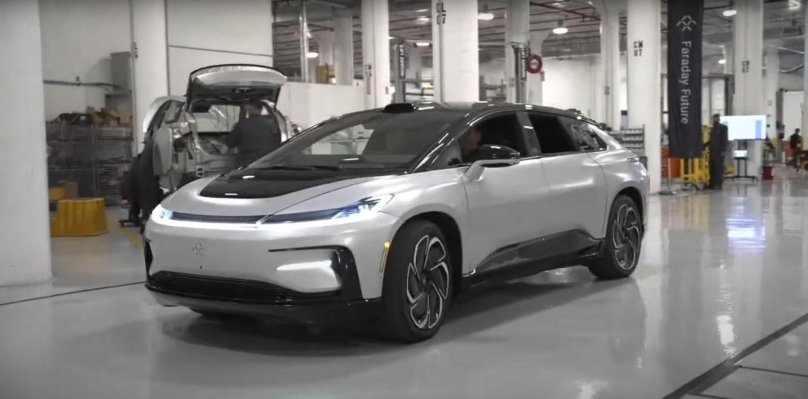 Faraday Future ff91 салон
