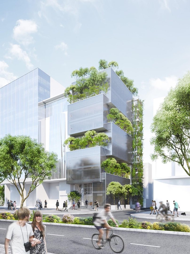 Зелёная архитектура. Офисное здание, Малага, Испания