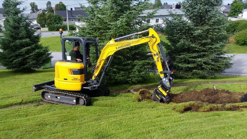 Мини экскаватор Liugong 9035e