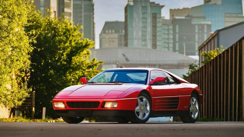 Ferrari 348 TB желтая