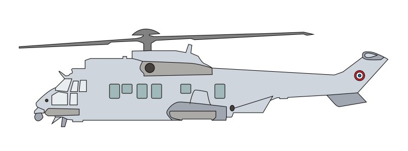 Белл 212 вертолет