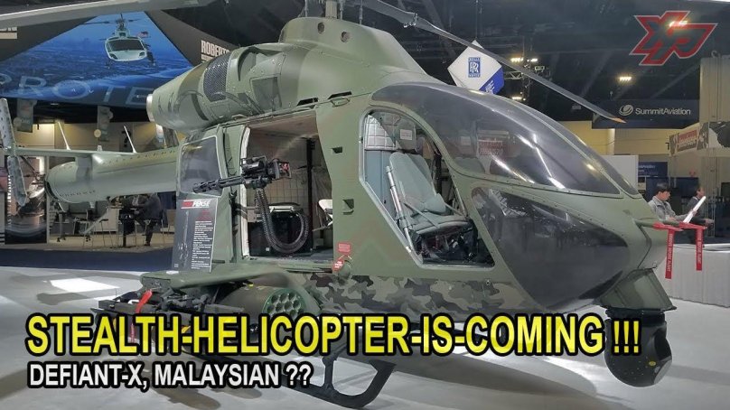 MD 969 Combat Helicopter
