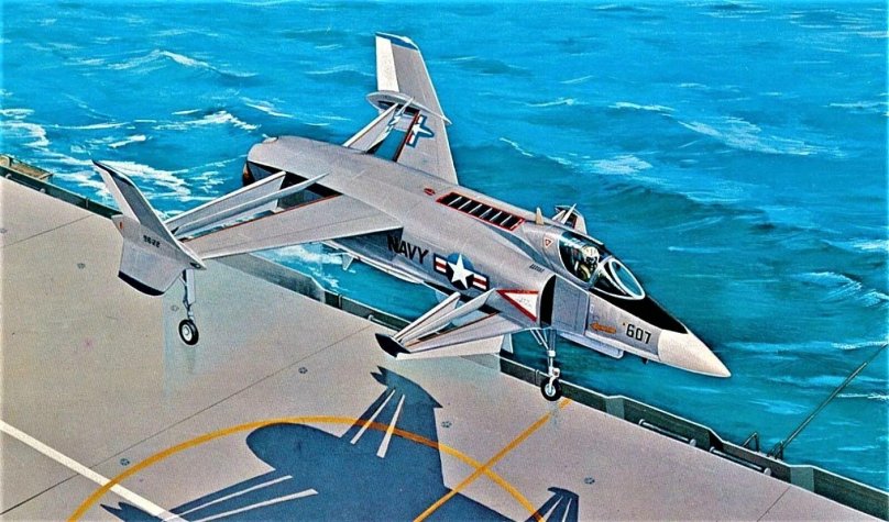 Самолет Rockwell XFV-12