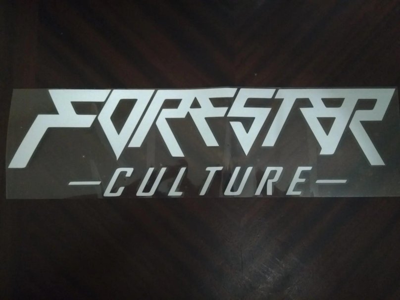 Наклейка Subaru Forester