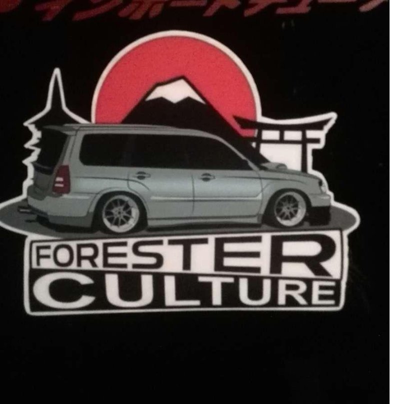 Forester Culture наклейка