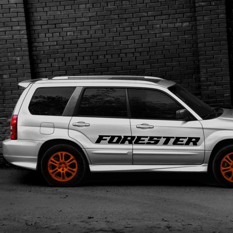 Наклейки на Субару Форестер