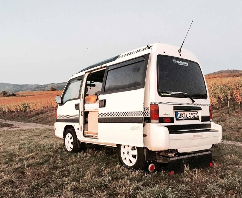 Субару Либеро кемпер