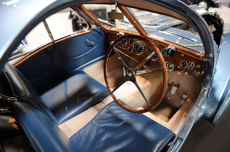 Bugatti Type 57sc Atlantic салон