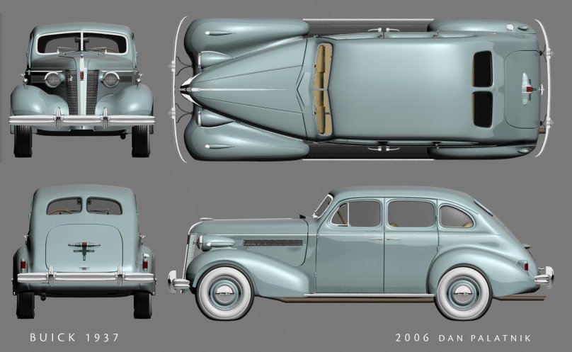 Mercedes Benz 300sl Blueprint